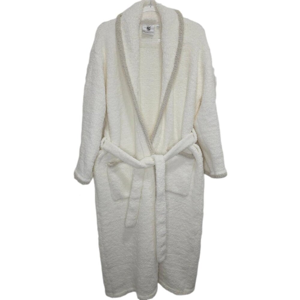 1363 Kashwere Soft Plush Luxurious Collared Tie Robe Sz.XL Womens